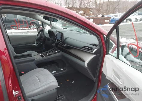 2022 Toyota Sienna Le from USA, damaged, VIN 5TDBRKEC7NS086151